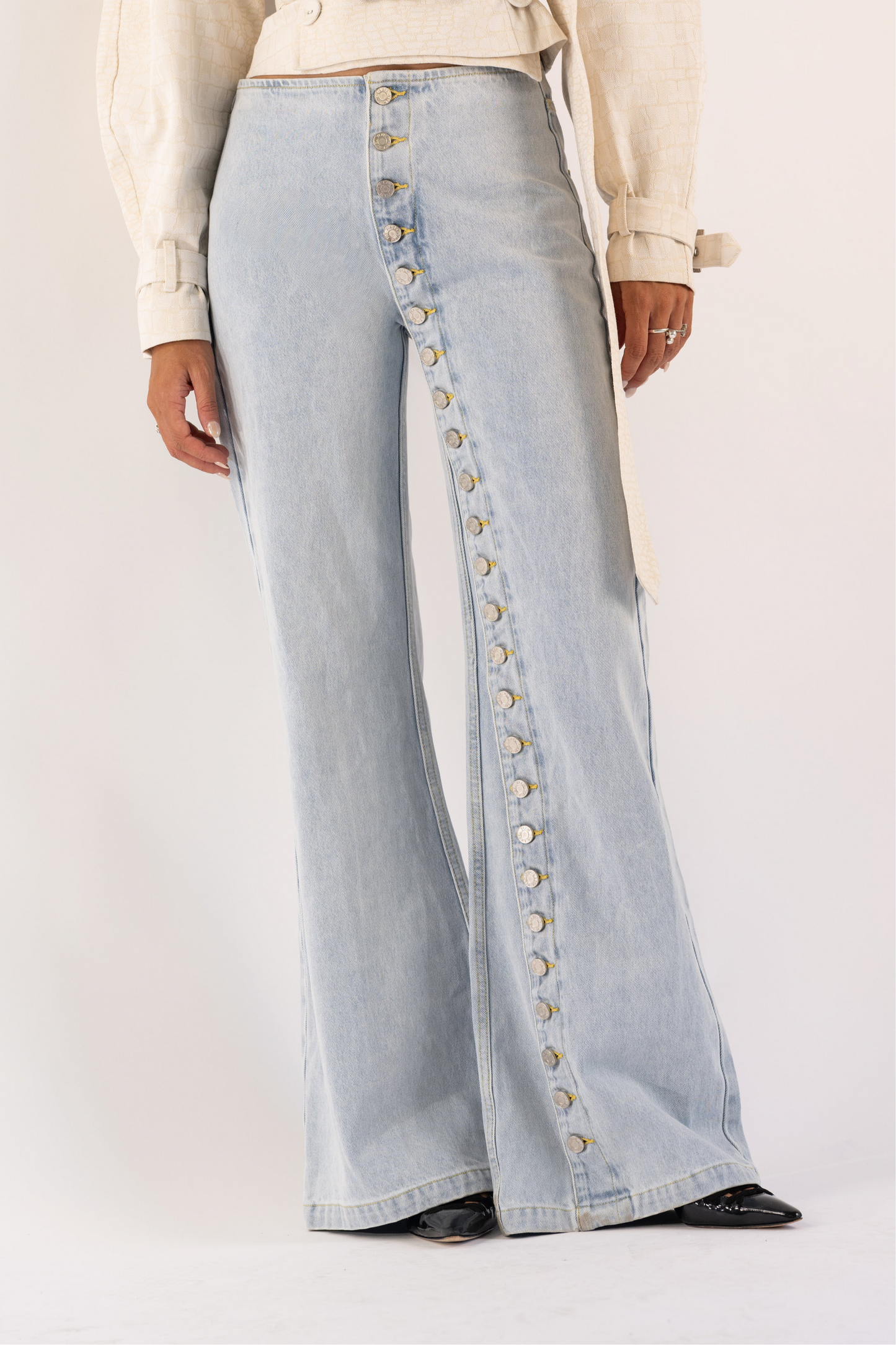 Marseille Denim Jeans — Light Wash