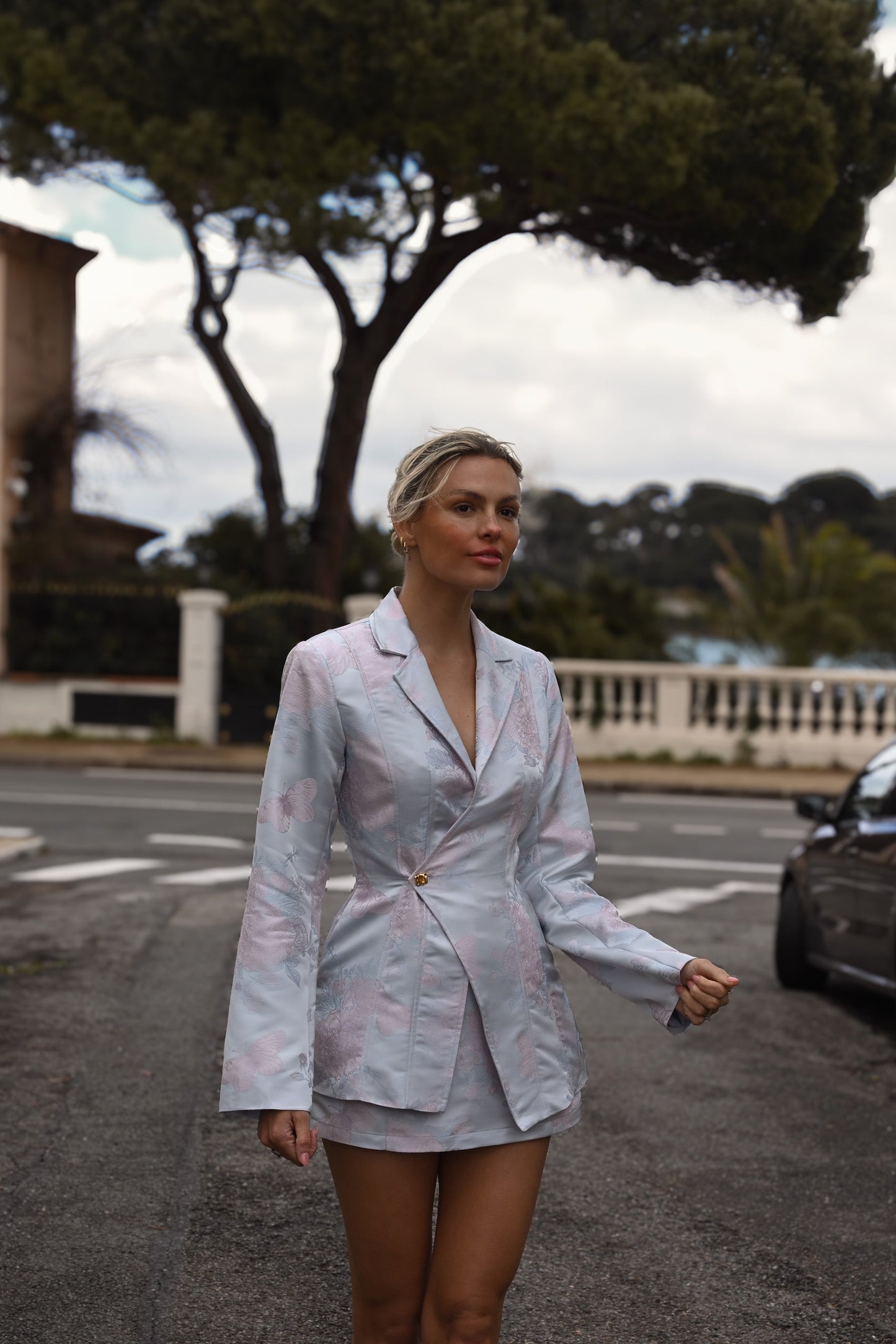 Sylvie Asymmetrical Blazer — Azura