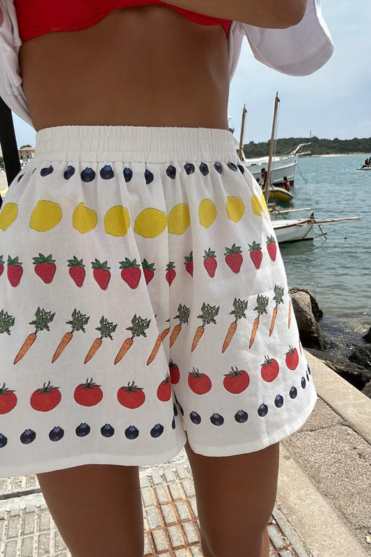 Market Recycled Linen Shorts