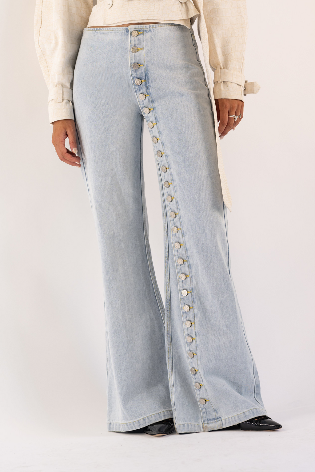 Marseille Denim Jeans — Light Wash