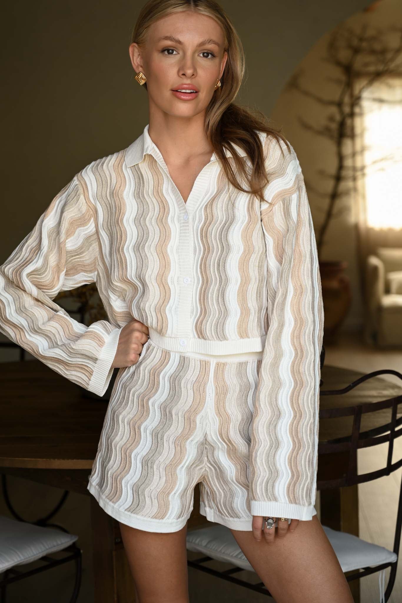 Felix Knit Set — Neutral