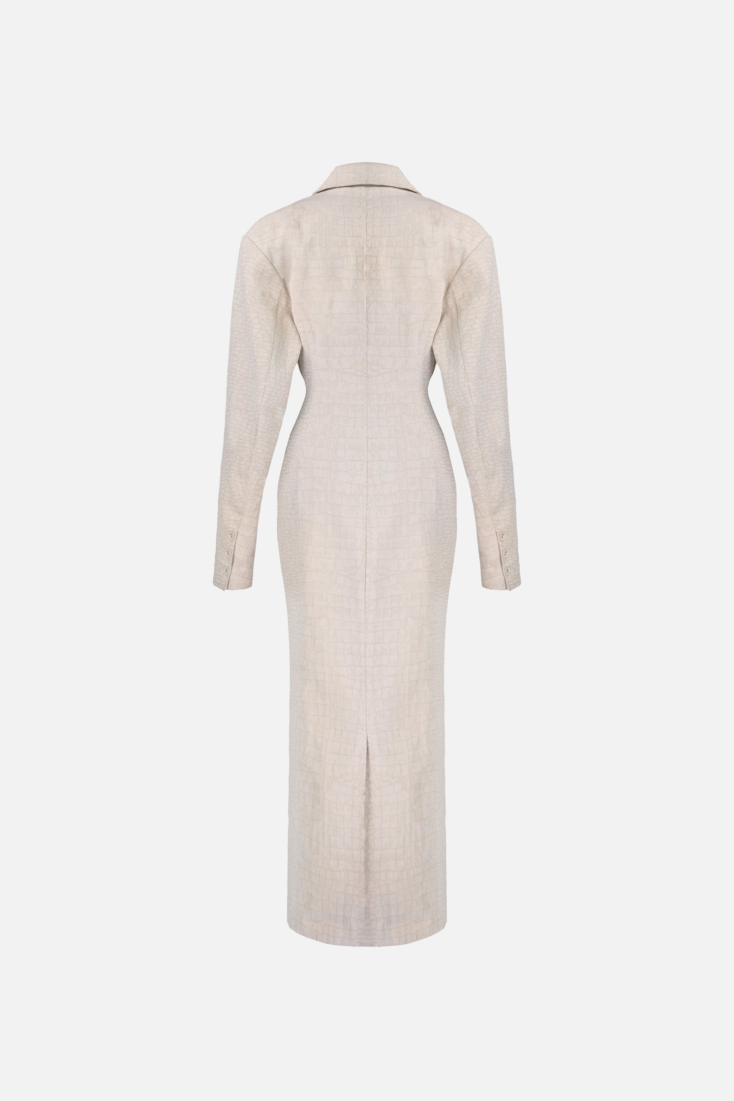 Blythe Trench Dress — Snakeskin