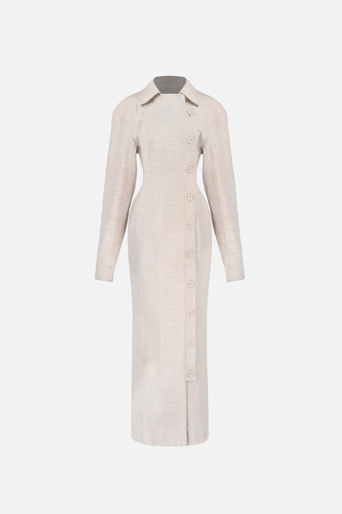 Blythe Trench Dress — Snakeskin