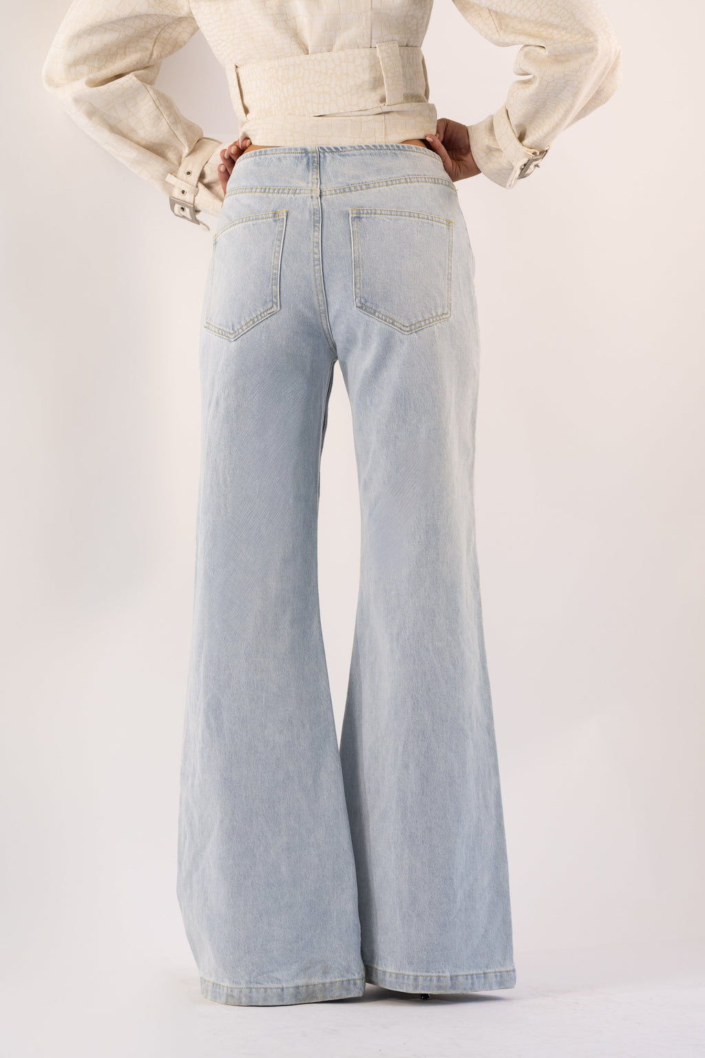 Marseille Denim Jeans — Light Wash