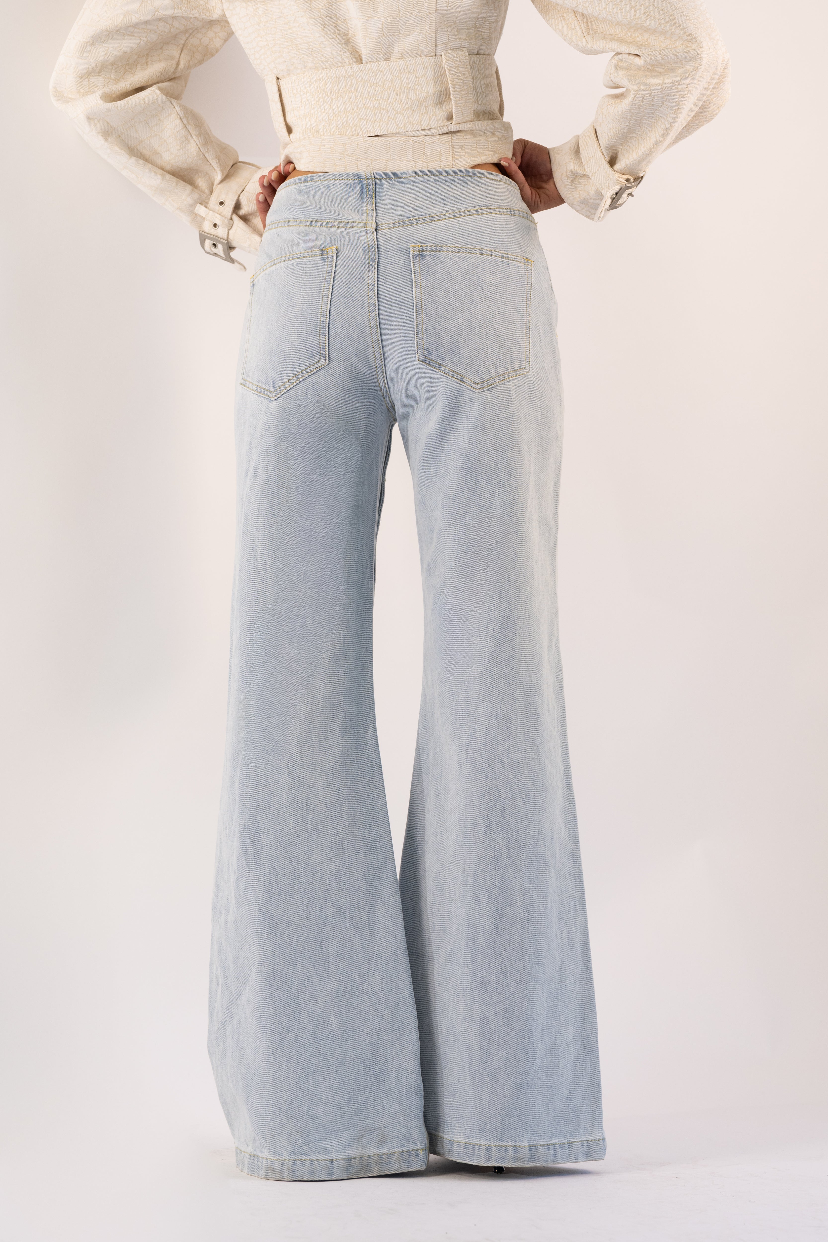 Marseille Denim Jeans — Light Wash