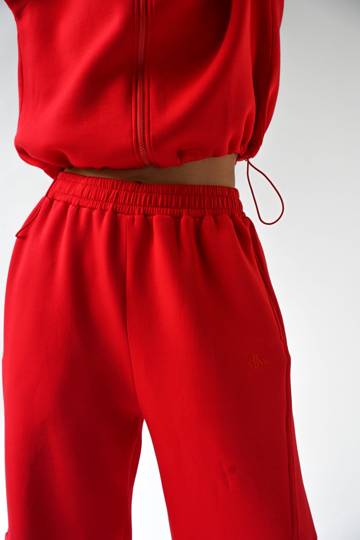 Harry Knit Neoprene Pants — Ruby