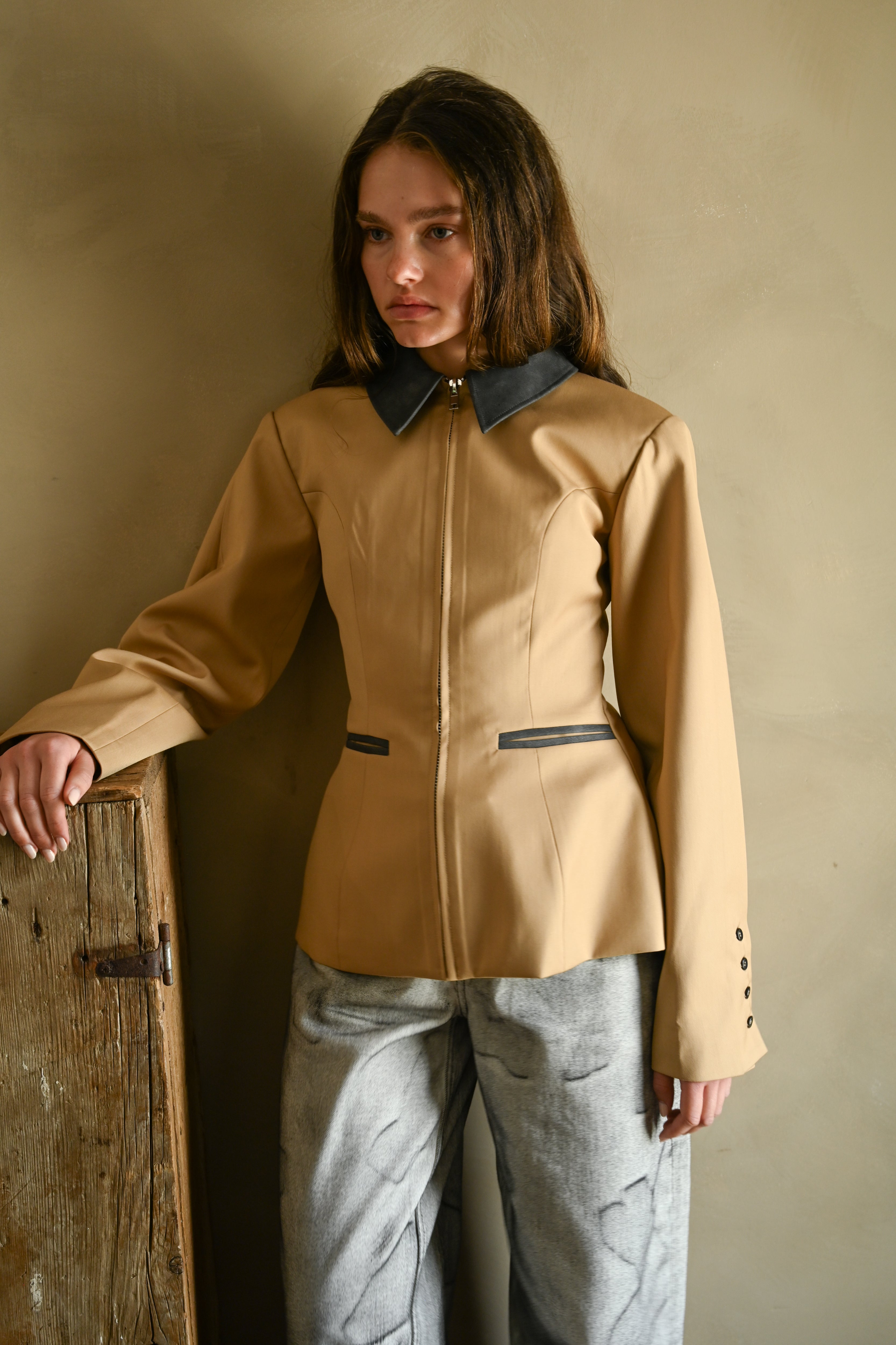 Clarke Jacket — Camel