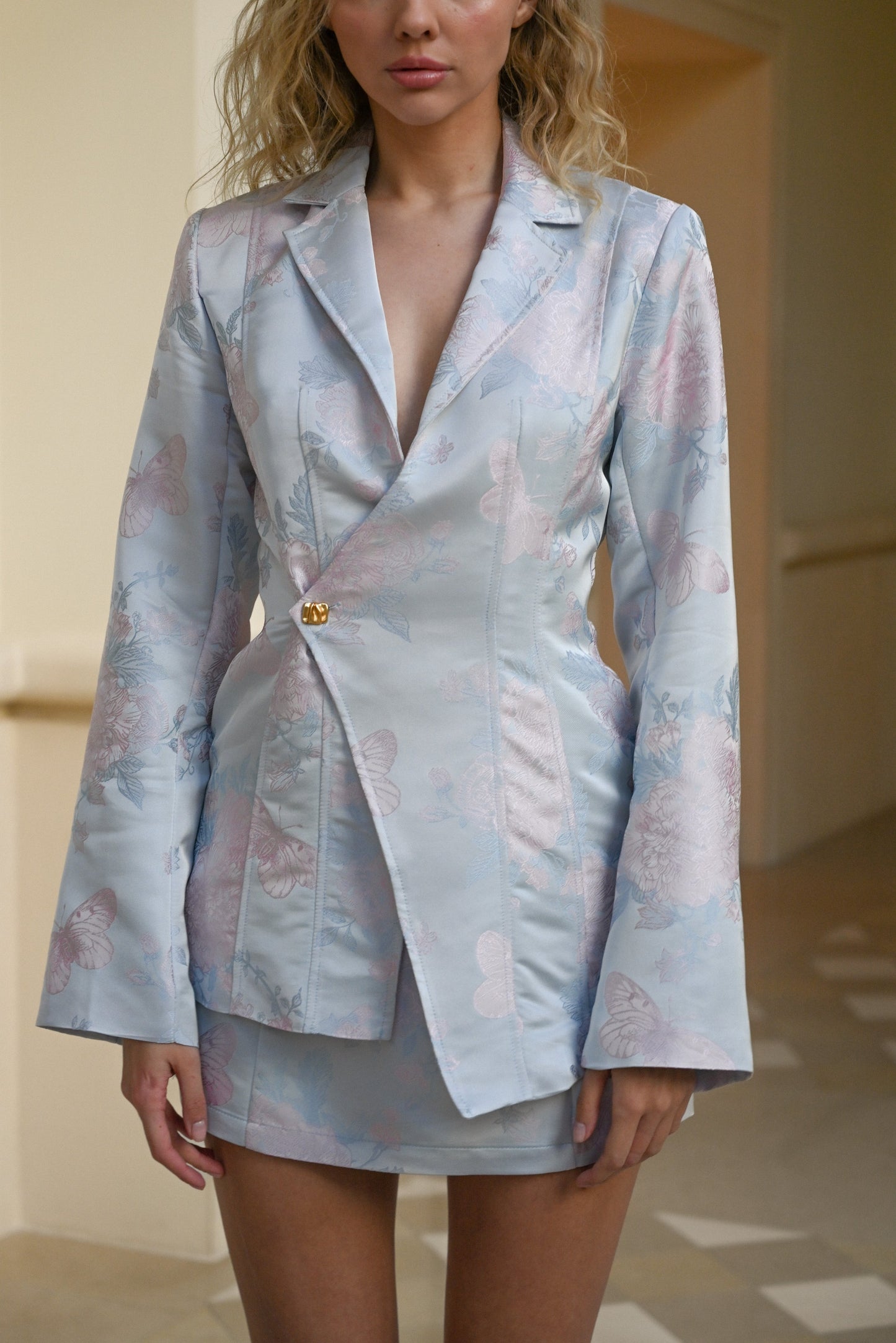 Sylvie Asymmetrical Blazer — Azura