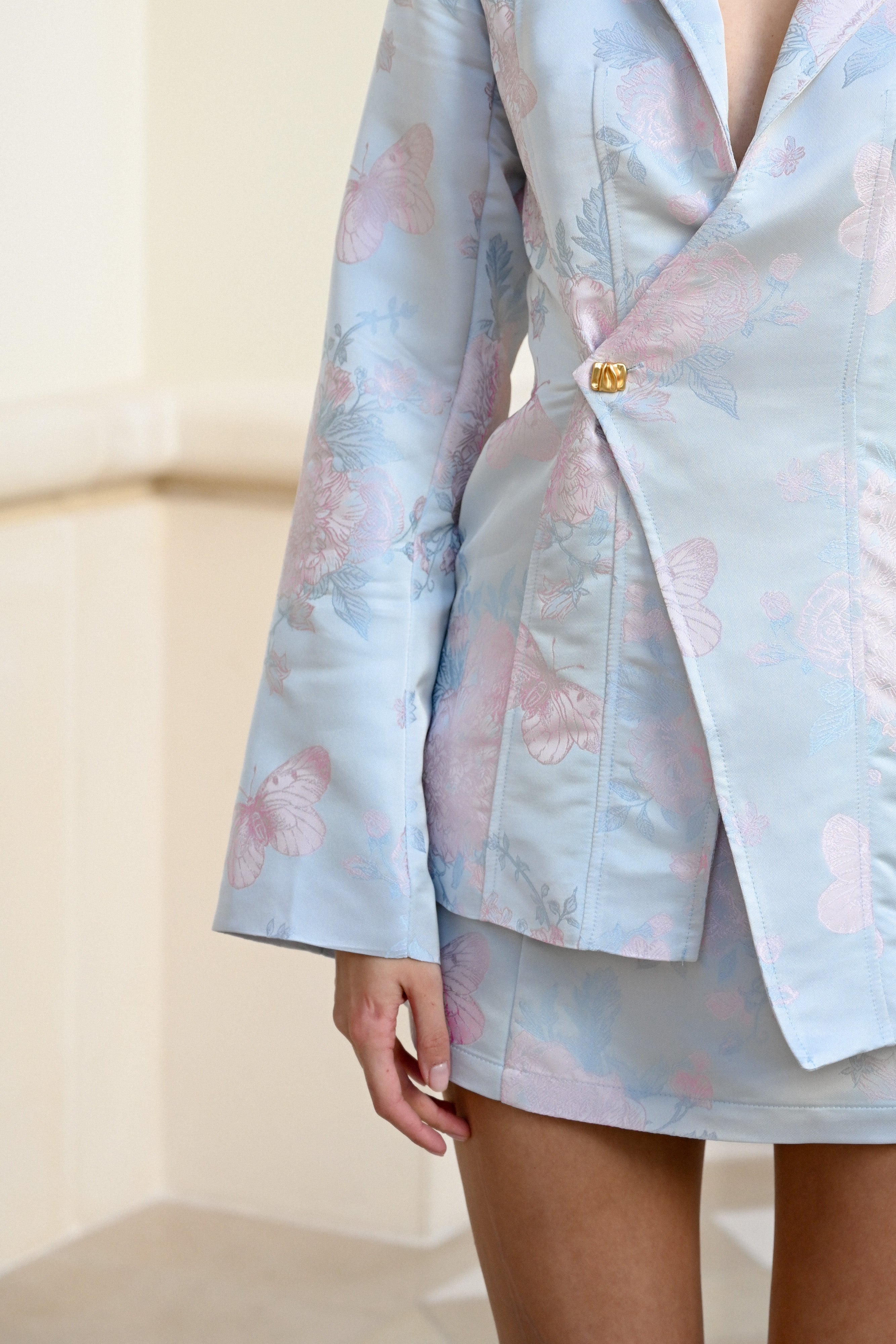 Sylvie Asymmetrical Blazer — Azura