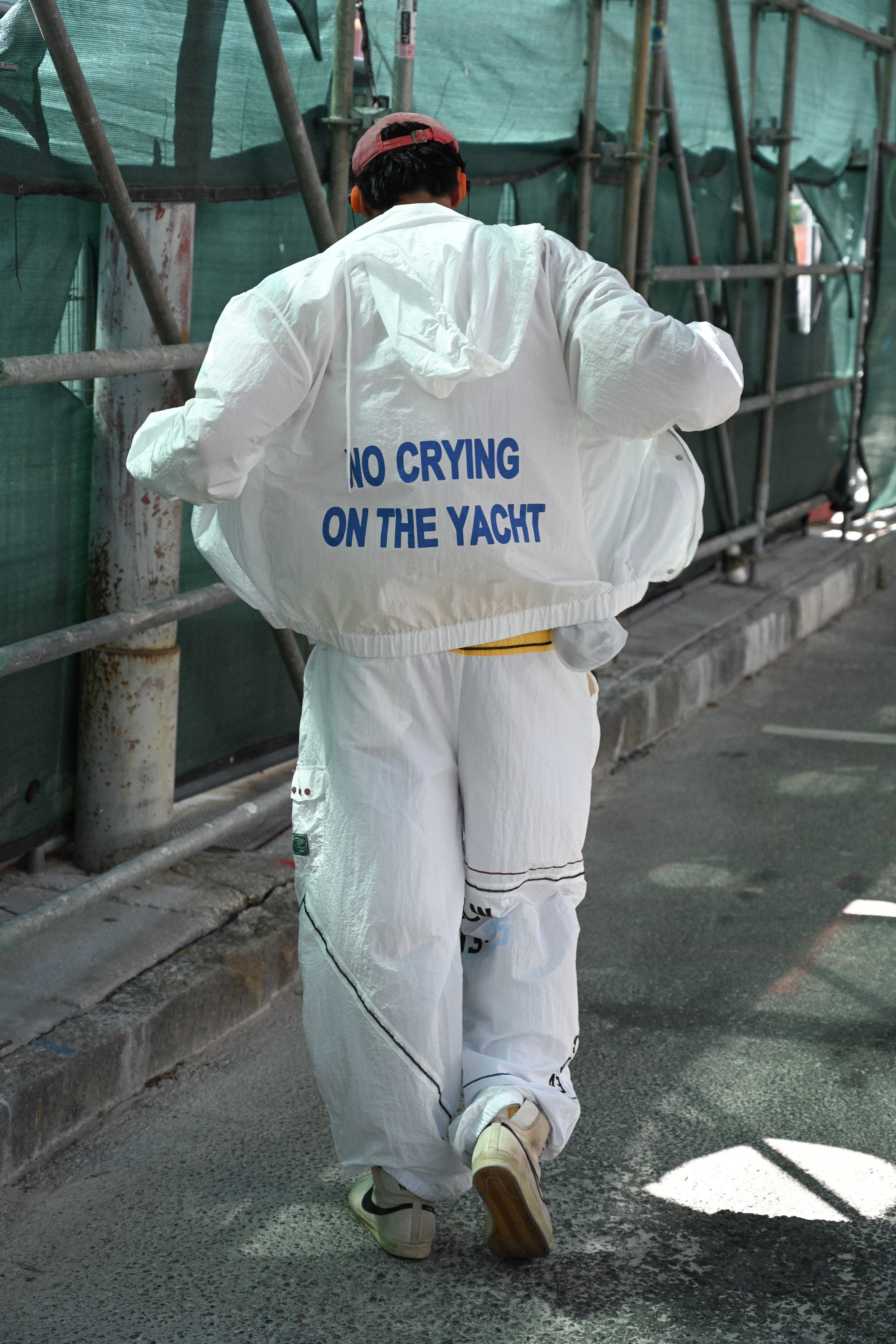 No Crying Windbreaker