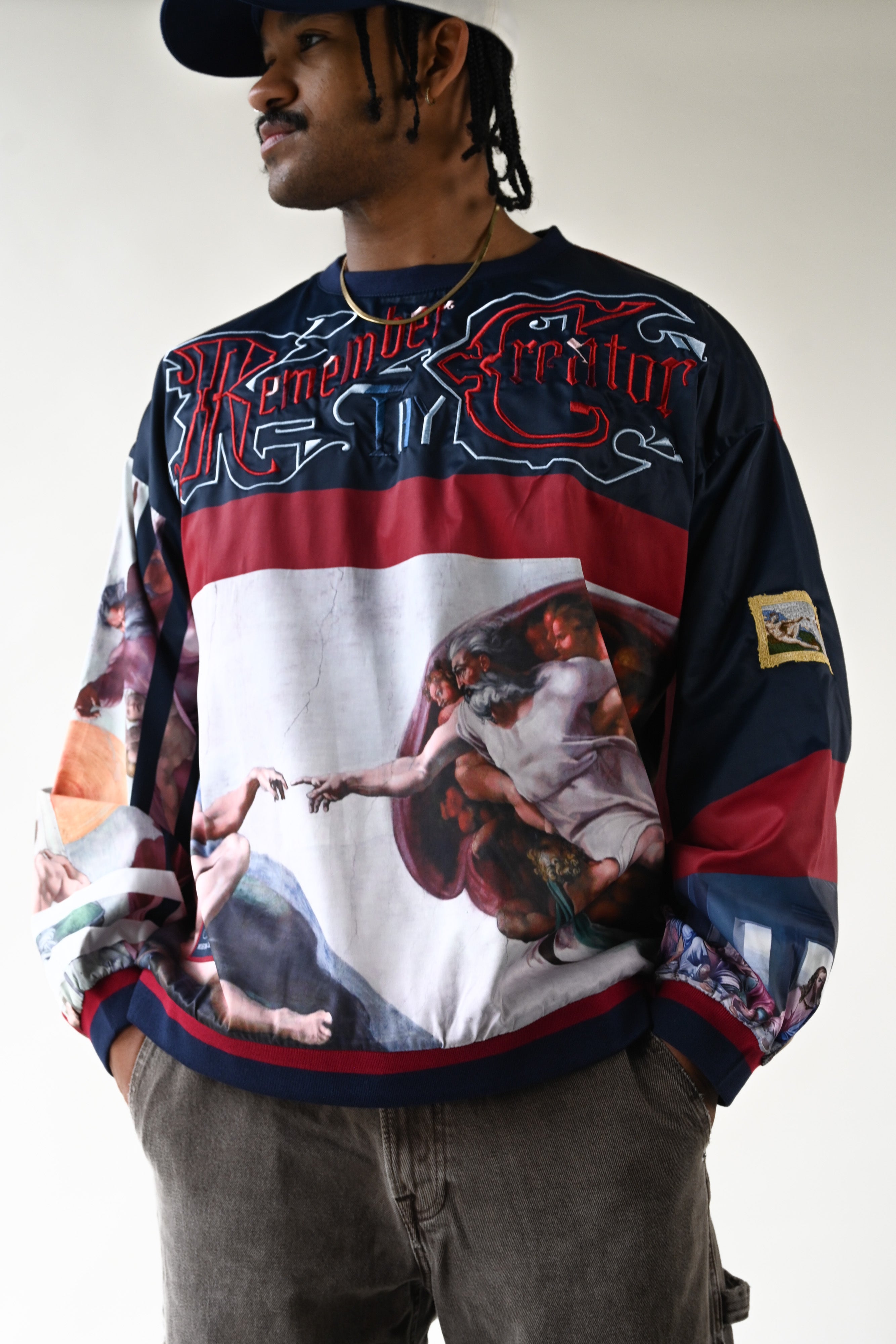 Creation Of Man Pullover