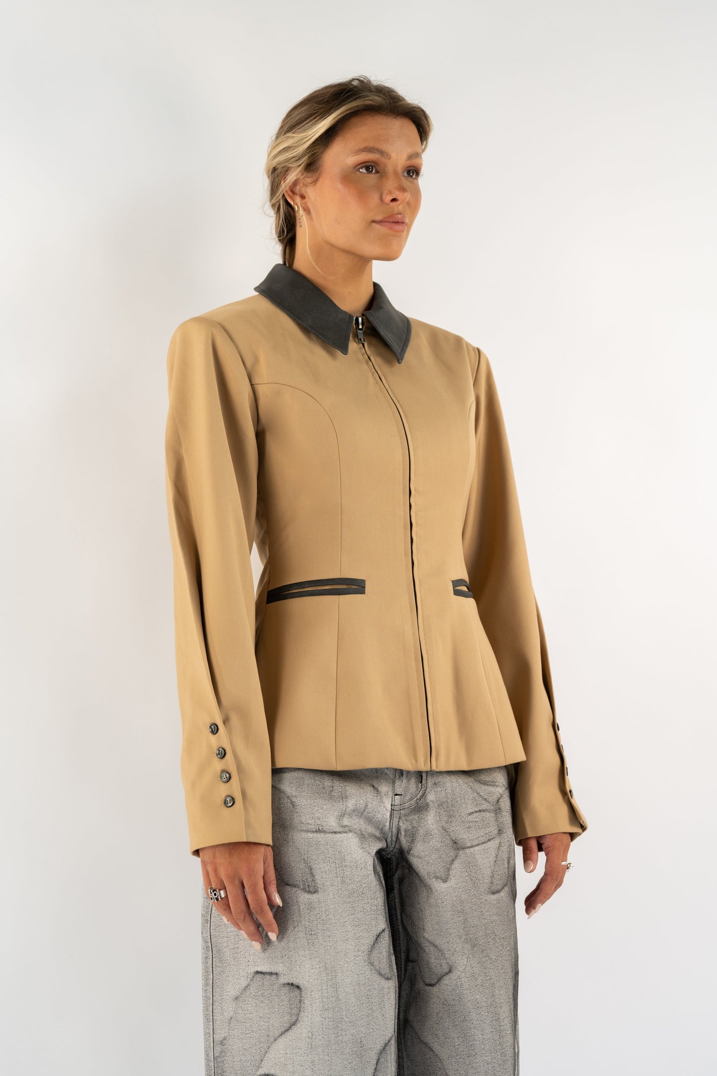 Clarke Jacket — Camel