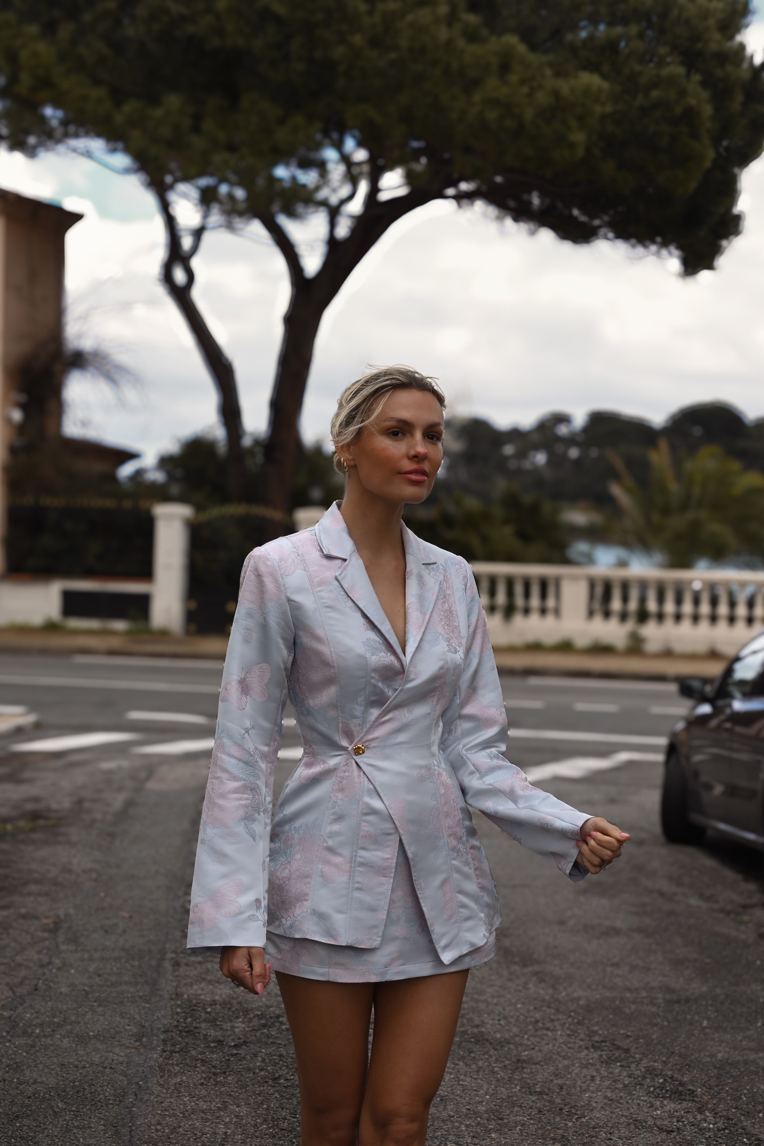 Sylvie Asymmetrical Blazer — Azura