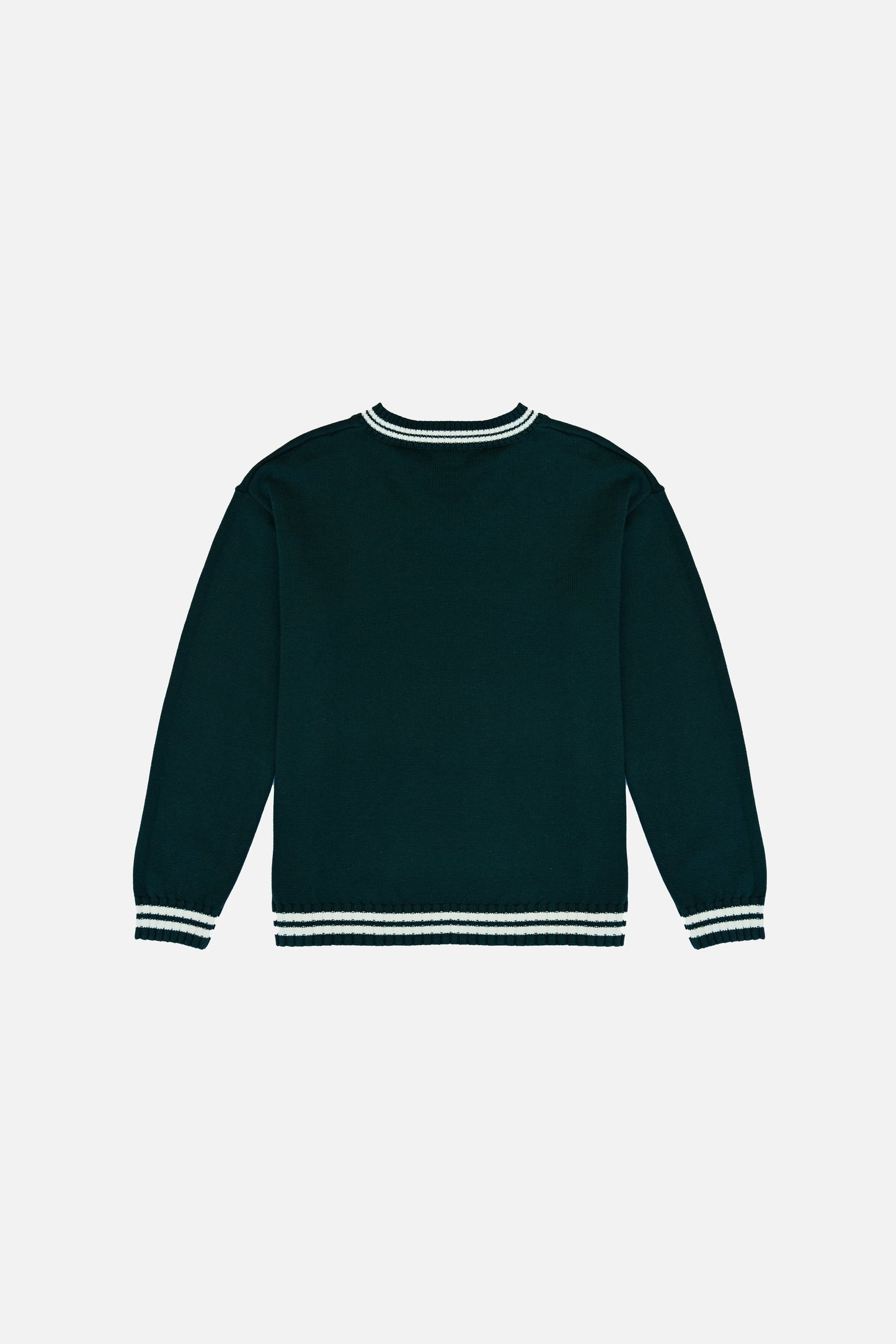 Seascape Cashmere Pullover—Emerald