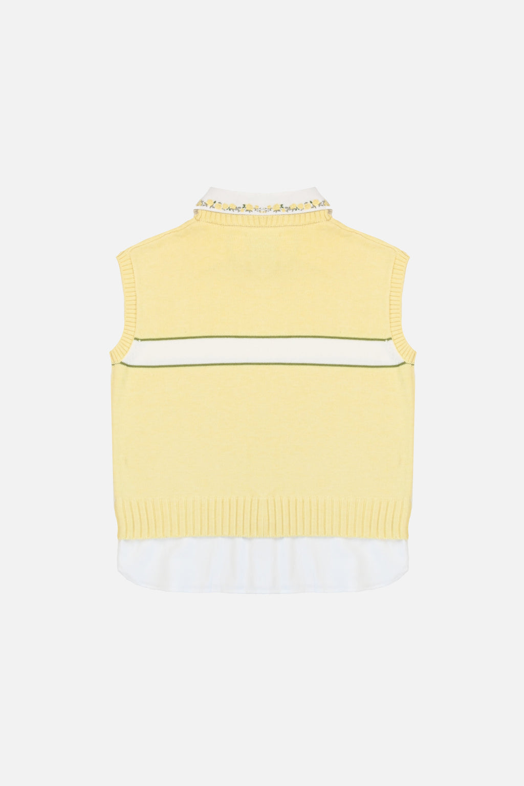 Stuart Oxford Vest — Yellow