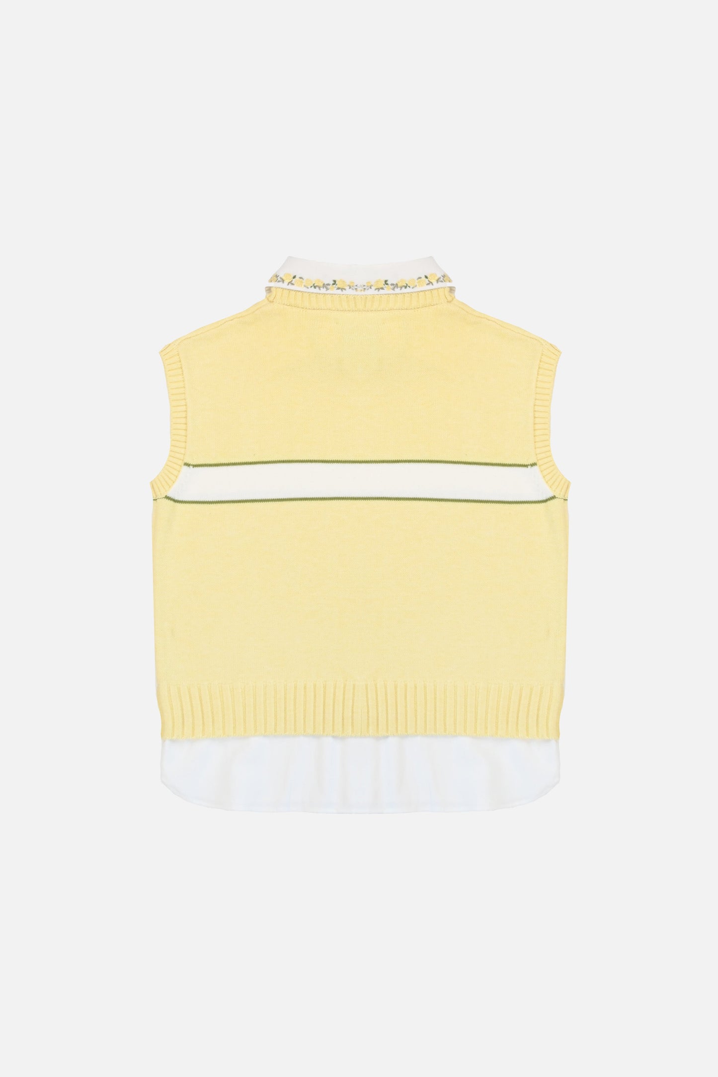 Stuart Oxford Vest — Yellow