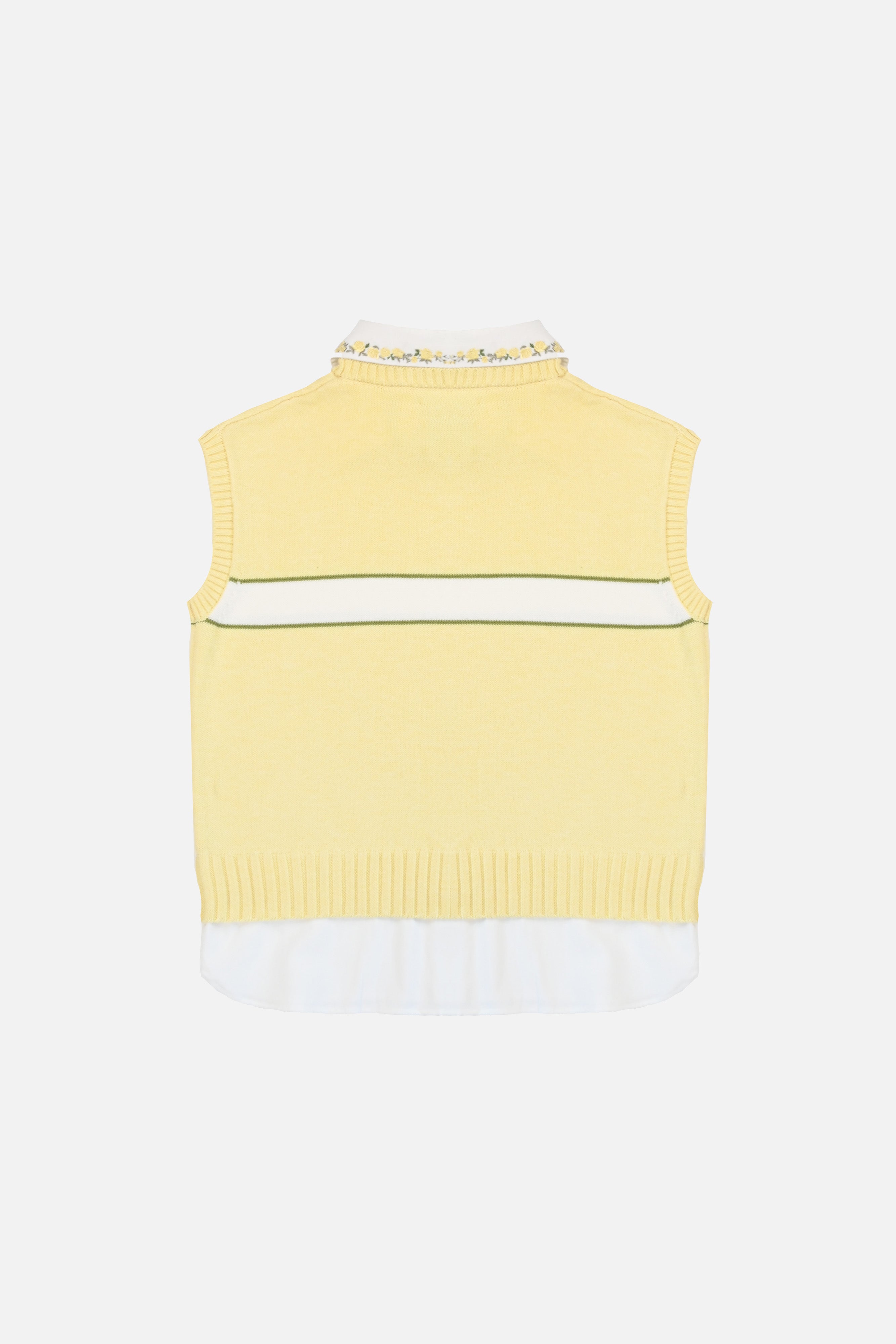 Stuart Oxford Vest — Yellow