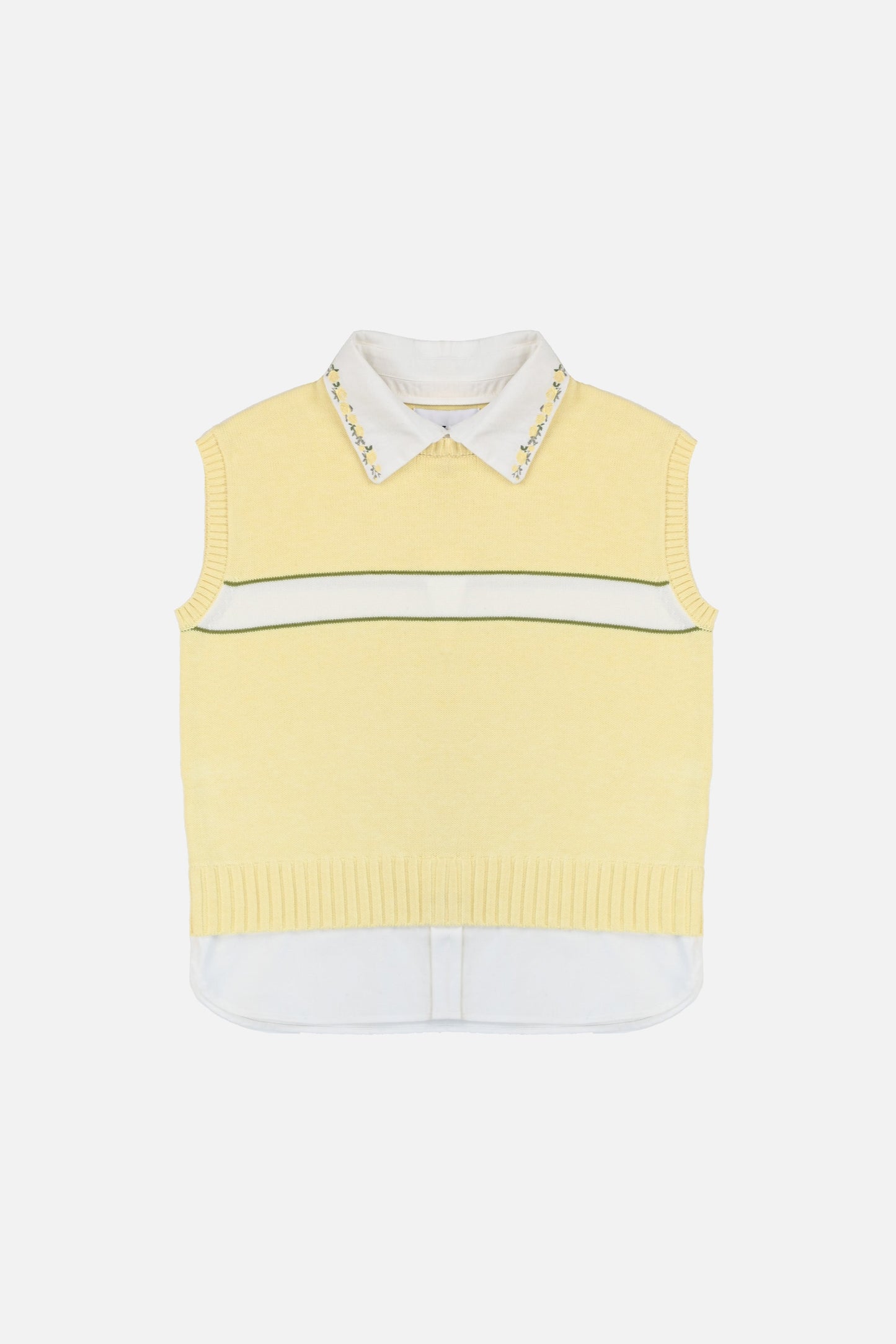 Stuart Oxford Vest — Yellow