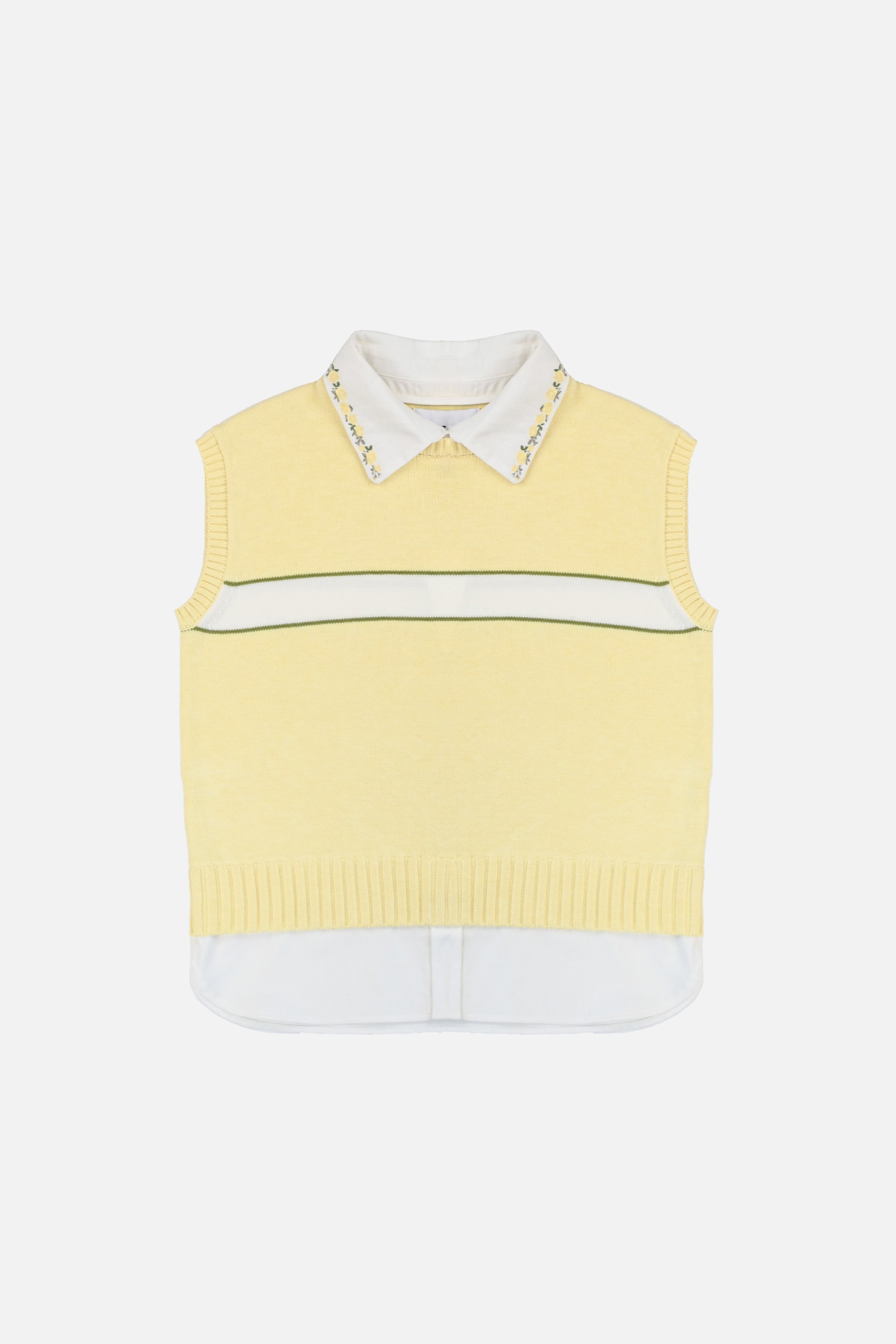 Stuart Oxford Vest — Yellow