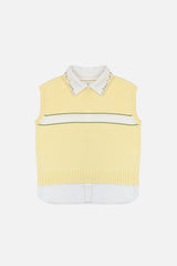Stuart Oxford Vest — Yellow