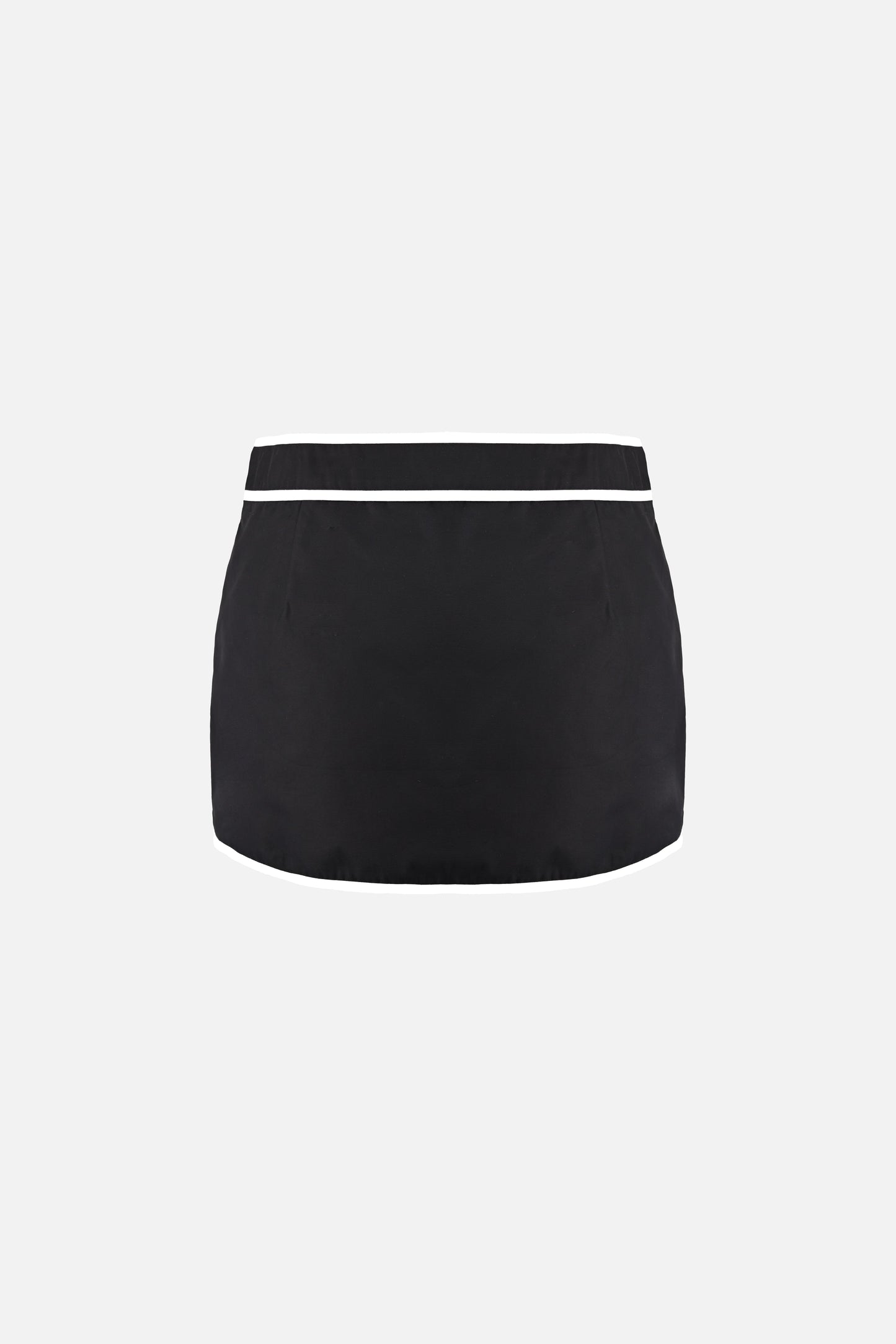 Ossie Cotton Skort — Black