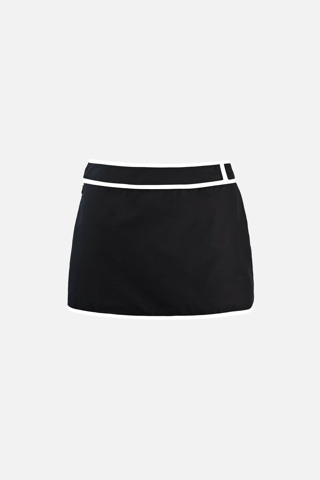 Ossie Cotton Skort — Black