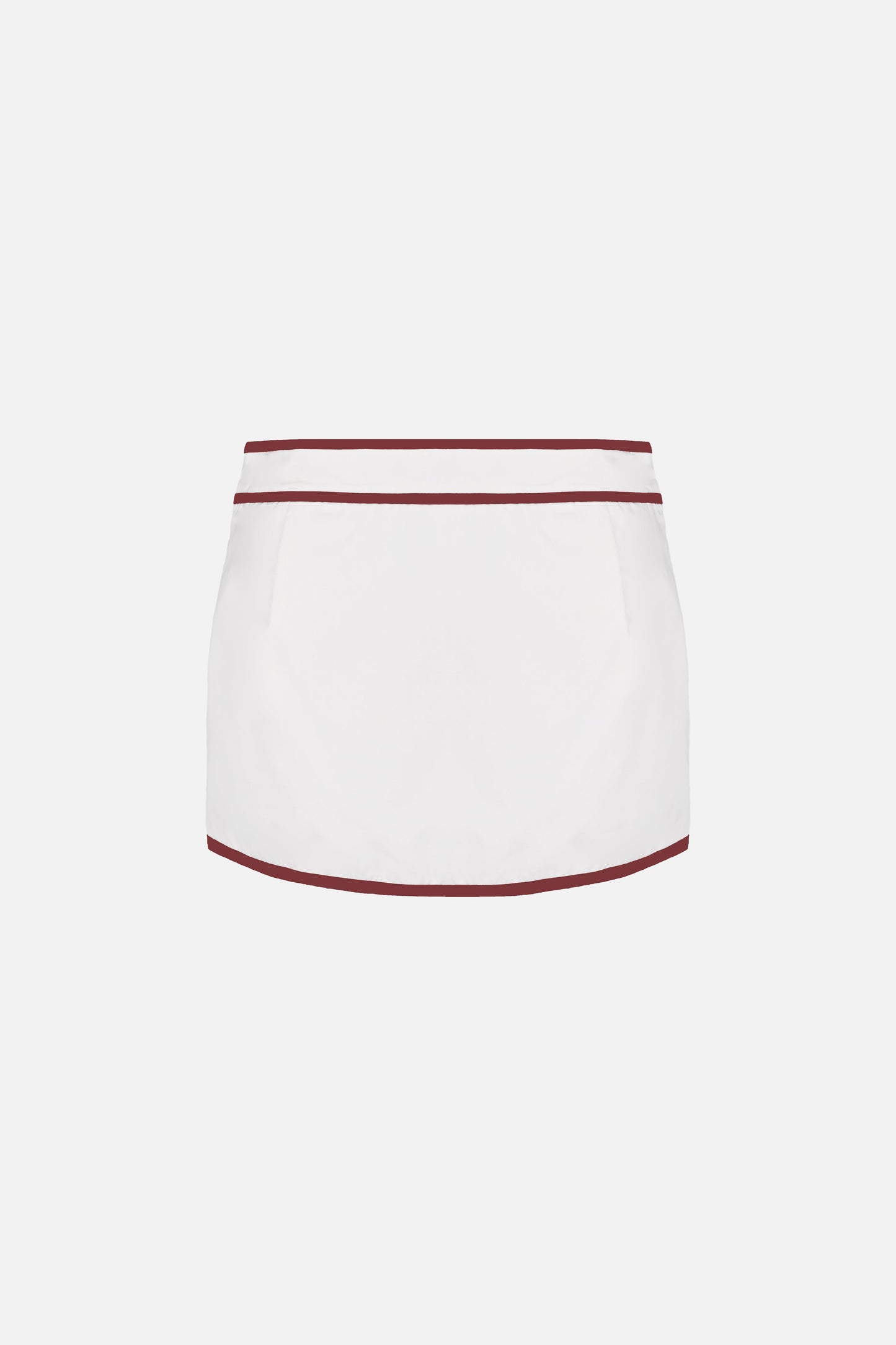 Ossie Cotton Skort — White