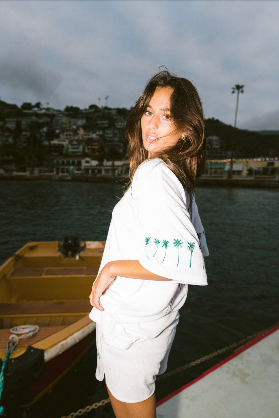 Out of Office Terry Tee Set