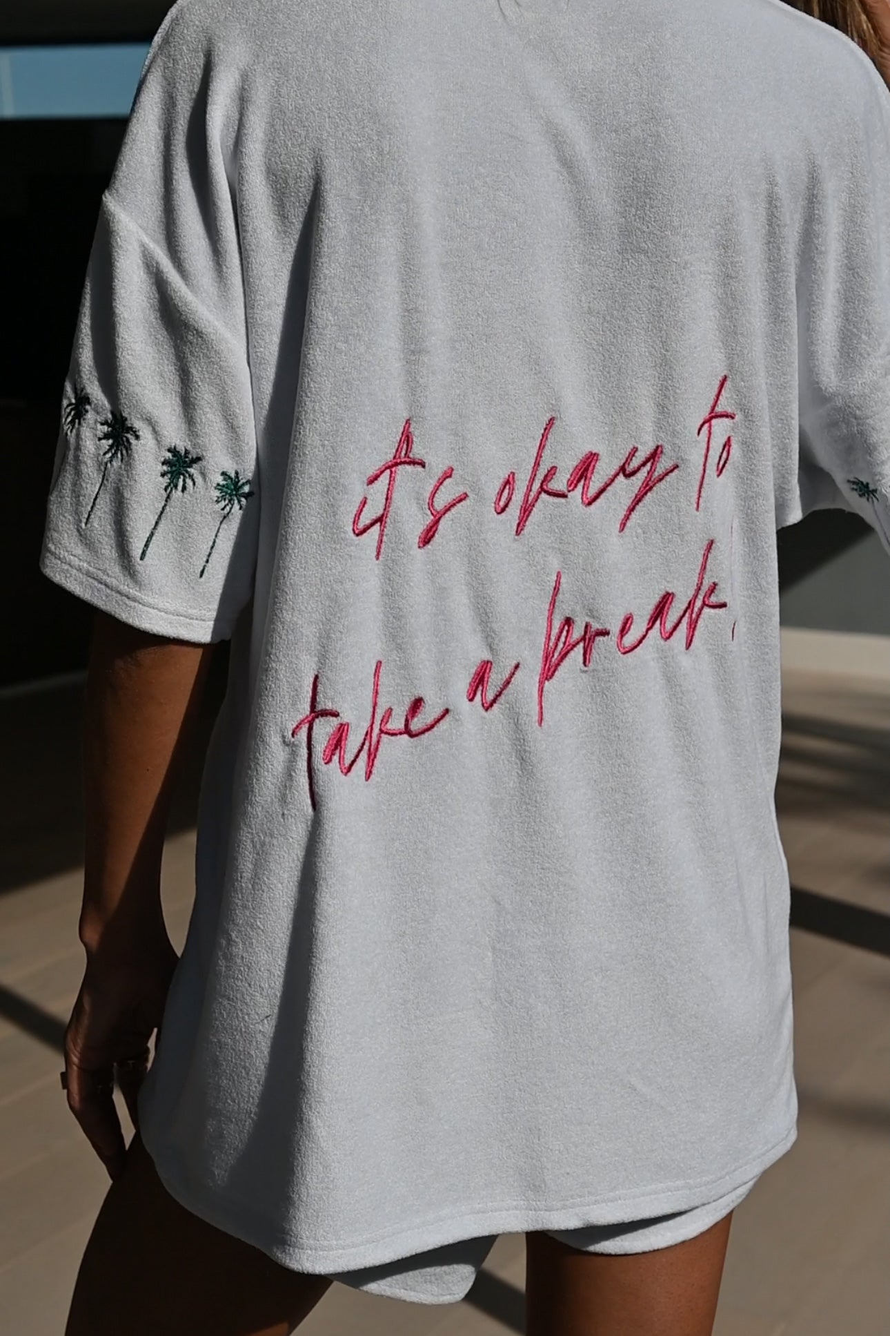 Out of Office Terry Tee Set