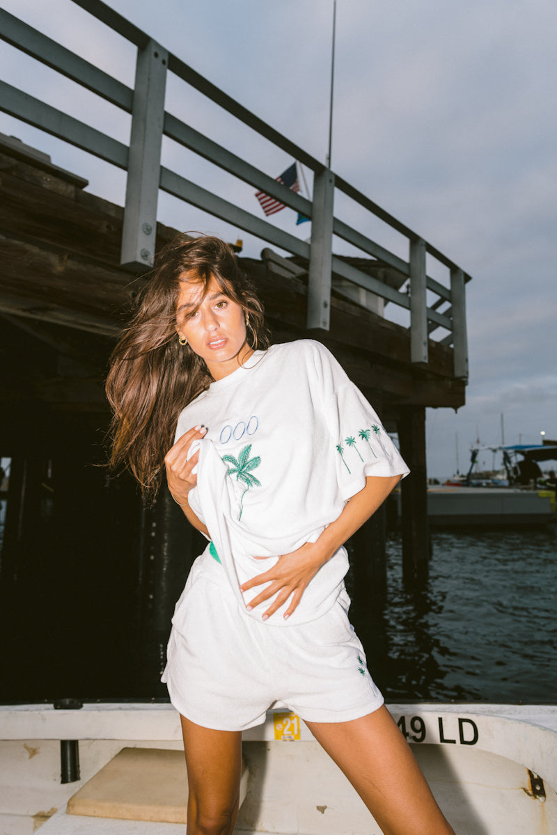 Out of Office Terry Tee Set